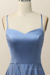 Formal Dresses Truworths, Simply Blue Straps A-line Long Formal Dress