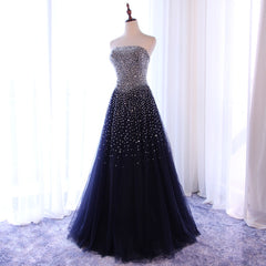 Homecoming Dresses For Girls, Sparkle Sequins A-line Party Dress , Handmade Formal Gowns