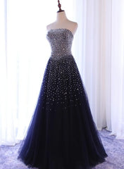 Homecoming Dresses For Girl, Sparkle Sequins A-line Party Dress , Handmade Formal Gowns