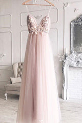 Formal Dress Lace, Sweetheart tulle lace long prom dress, tulle lace evening dress